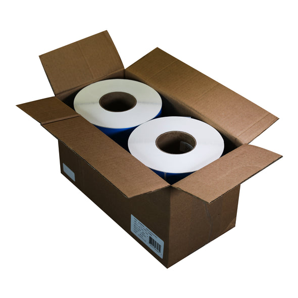 4" x 6" Blue Direct Thermal Labels 3" Core (1000 Labels/Roll, 4 Rolls/Case)