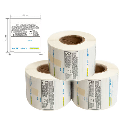 TEC SL-9000 / TL-4914 57mm x 63.5mm Safe Handling UPC Scale Label