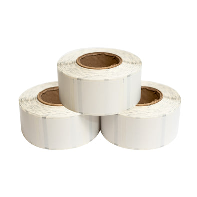 Hobart Quantum 3" QWU300 Blank Plain Label 57mm x 76mm (1000 Labels/Roll, 16 Rolls/Case)